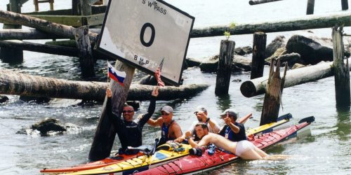 Martin Strel swimming Mississippi