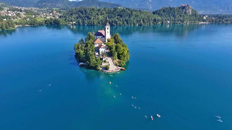 Lake-Bled-Swimming