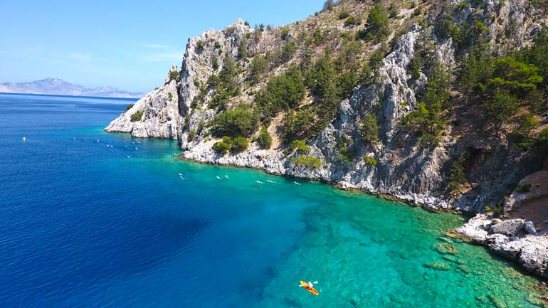 Symi Island Greece Swimming Vacation